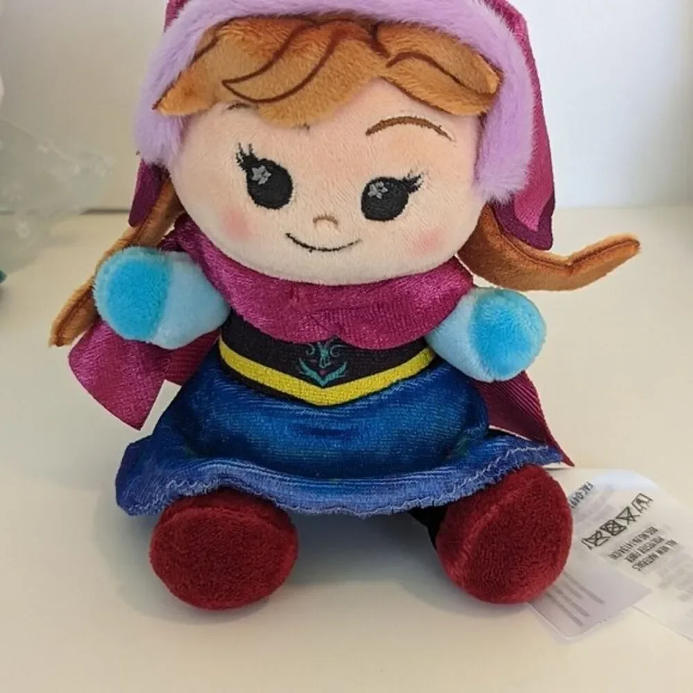 Disney Parks Frozen Wishable Set Anna Elsa Gran Pappy Sven Olaf HTF No Bags